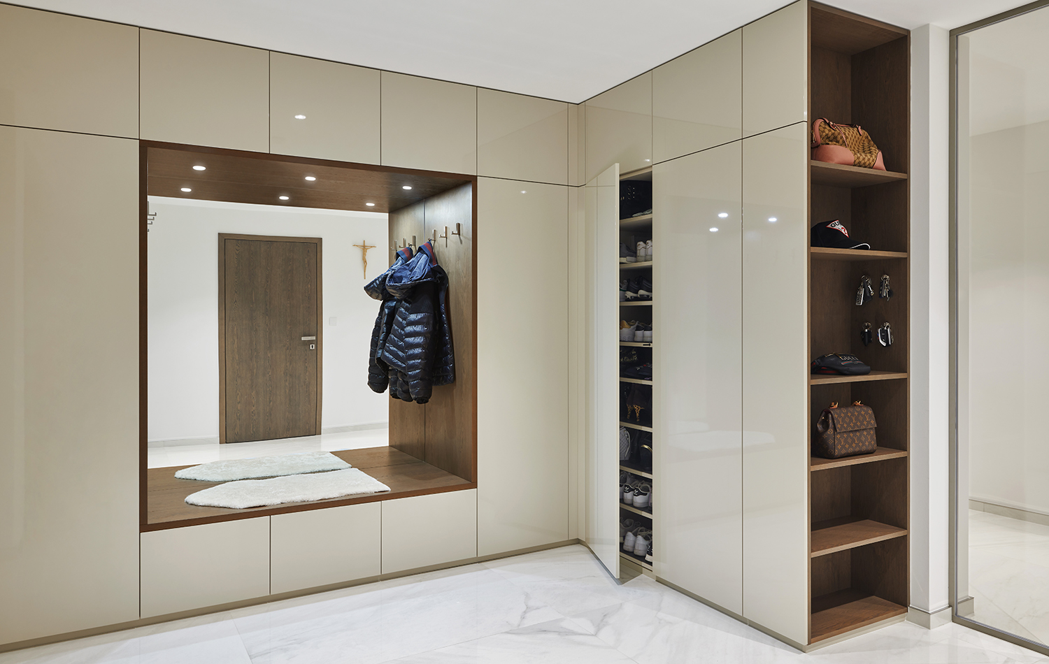 Hanák interior concept chodba
